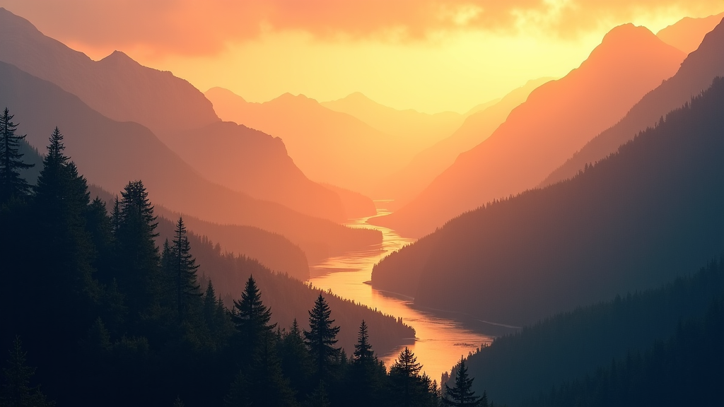 text to image landscape 2